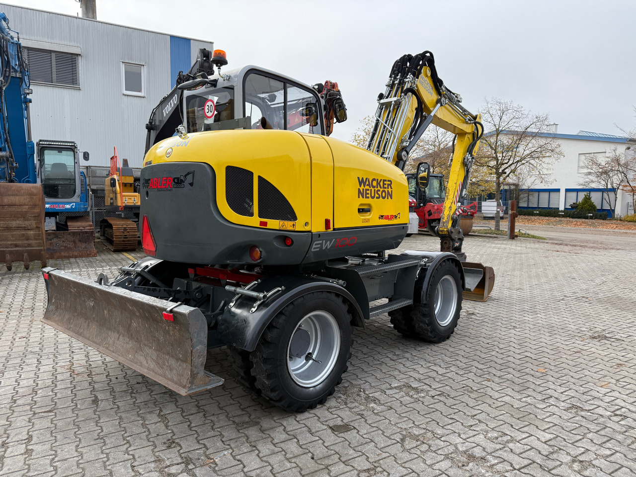 Wacker Neuson EW100 Mobilbagger Allradlenkung Powertilt VOLL - Excavator: picture 5 Wacker Neuson EW100 Mobilbagger Allradlenkung Powertilt VOLL - Excavator: picture 5