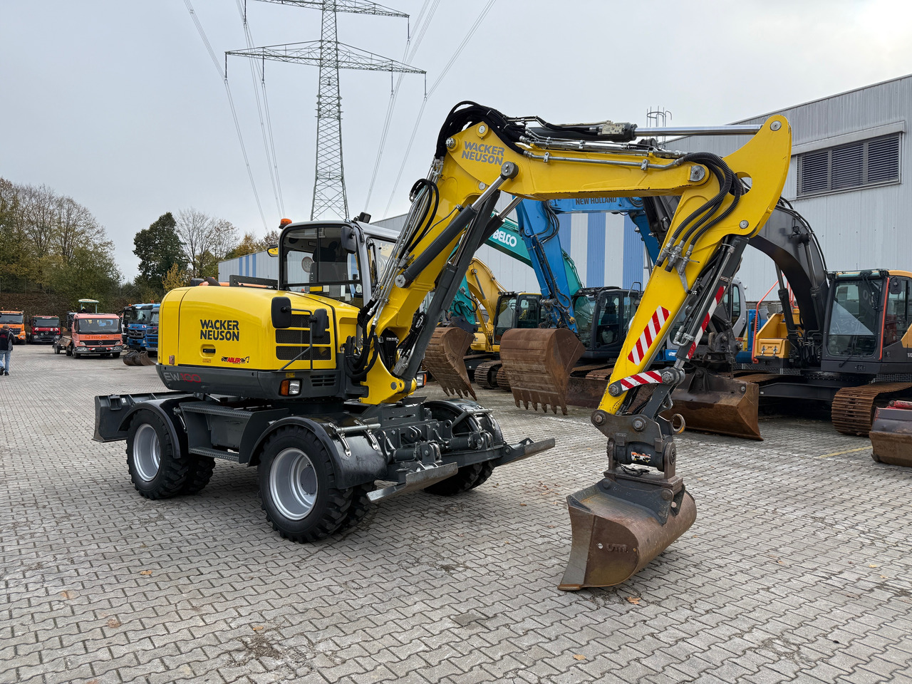 Wacker Neuson EW100 Mobilbagger Allradlenkung Powertilt VOLL - Excavator: picture 3 Wacker Neuson EW100 Mobilbagger Allradlenkung Powertilt VOLL - Excavator: picture 3