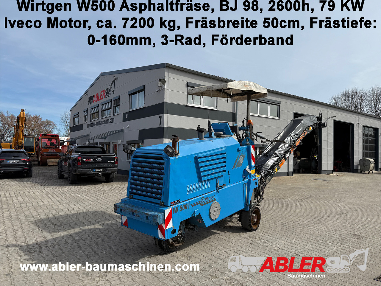 Wirtgen W500 Asphaltfräse - Cold planer: picture 1 Wirtgen W500 Asphaltfräse - Cold planer: picture 1