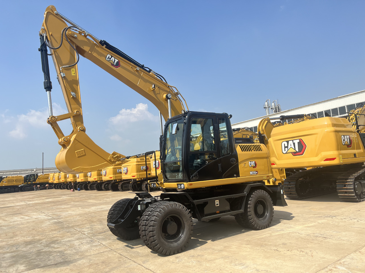 Caterpillar M315GC - Wheel excavator: picture 1 Caterpillar M315GC - Wheel excavator: picture 1