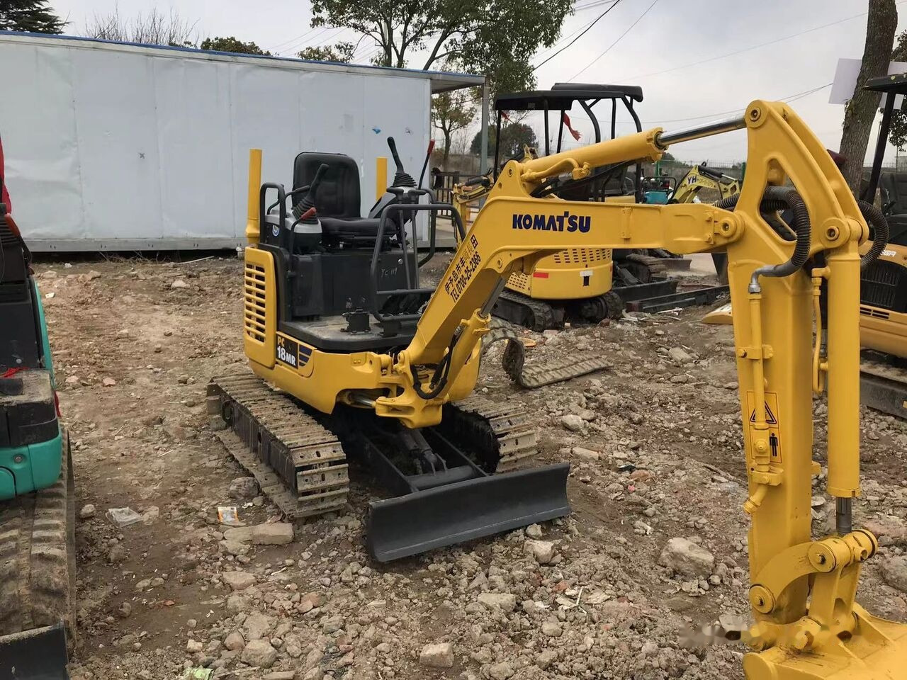 Komatsu PC18 - Mini excavator: picture 4 Komatsu PC18 - Mini excavator: picture 4