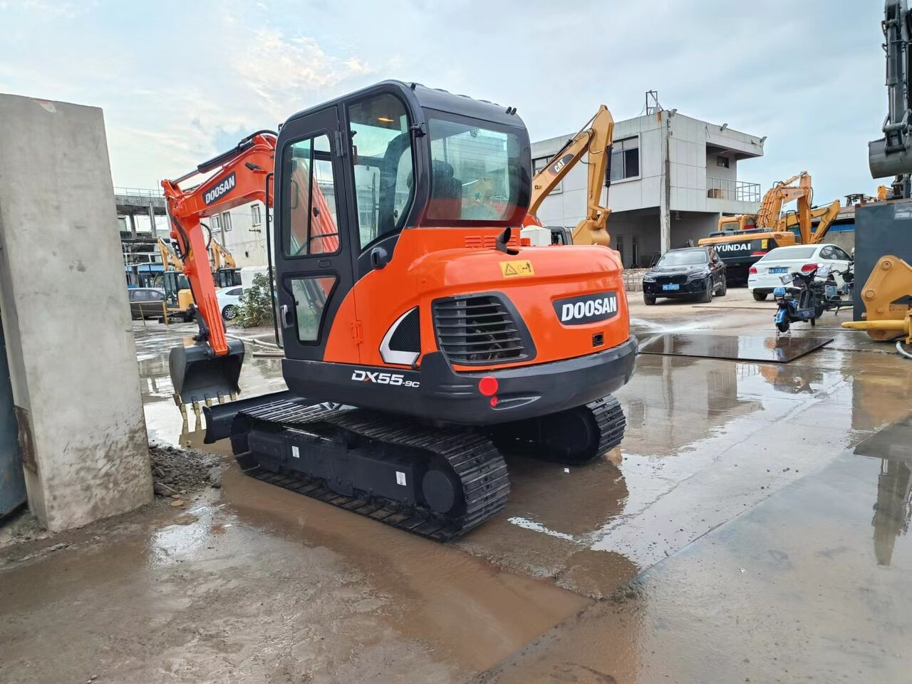 DOOSAN DX55-9C doosan dx 55 - 9 c - Mini excavator: picture 4 DOOSAN DX55-9C doosan dx 55 - 9 c - Mini excavator: picture 4