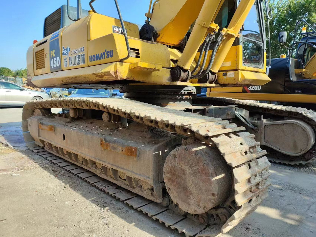 Crawler excavator KOMATSU PC450-8 ORIGINAL PAINT: picture 7