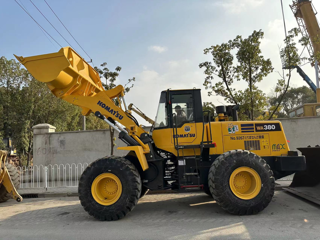 KOMATSU WA 380 - 3 - Wheel loader: picture 4 KOMATSU WA 380 - 3 - Wheel loader: picture 4