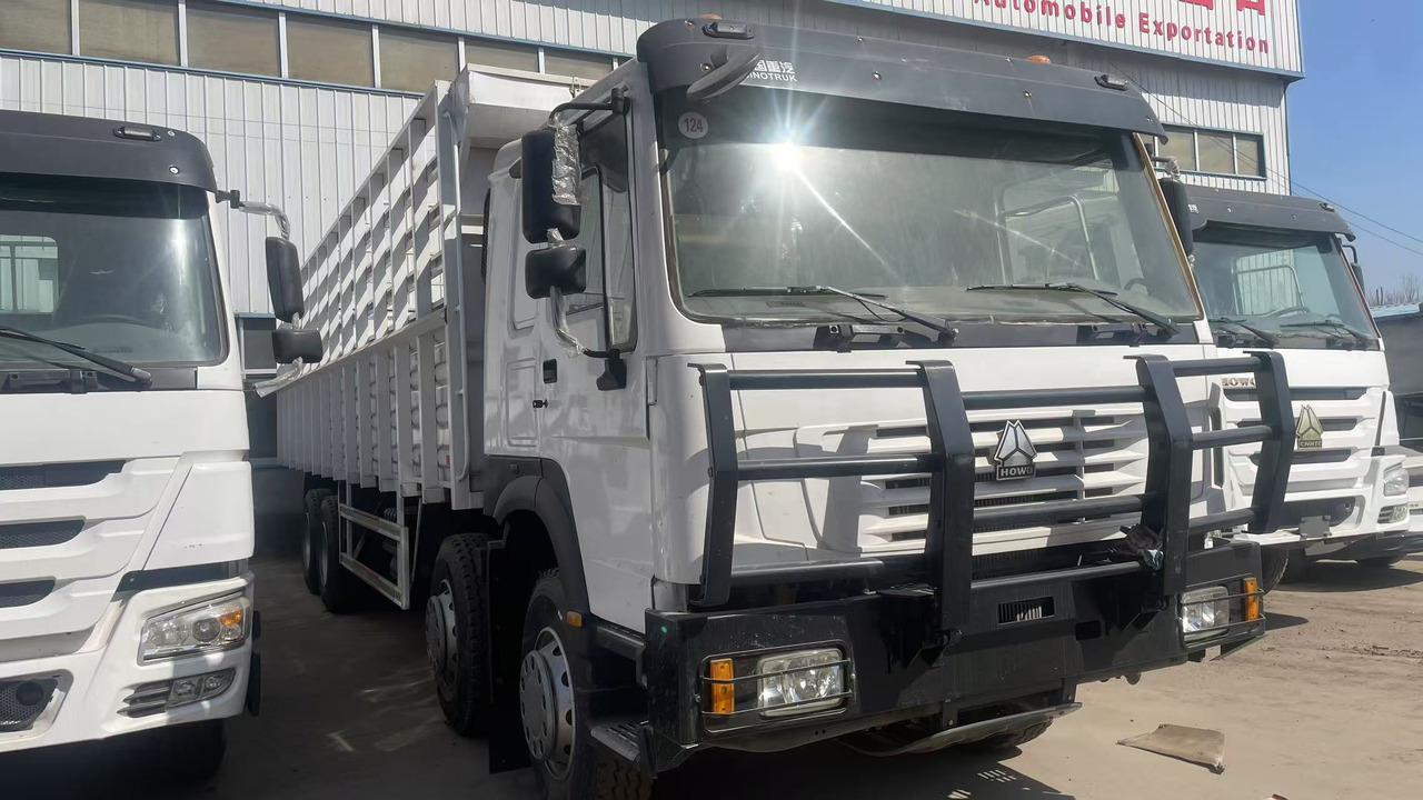 SINOTRUK HOWO 8*4 WITH FENCE DUMP TRUCK LIVESTOCK TRUCK - Tipper: picture 4 SINOTRUK HOWO 8*4 WITH FENCE DUMP TRUCK LIVESTOCK TRUCK - Tipper: picture 4