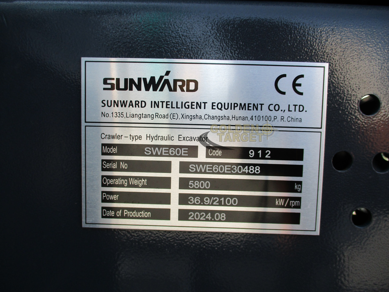 New Mini excavator Sunward SWE60E Mini Hydraulic Excavator: picture 15