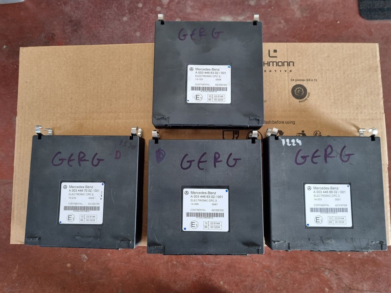 Continental ELECTRONIC CPC 3 A 0044465602 Mercedes-Benz ACTROS MP4 EURO 6 - ECU for Truck: picture 4 Continental ELECTRONIC CPC 3 A 0044465602 Mercedes-Benz ACTROS MP4 EURO 6 - ECU for Truck: picture 4