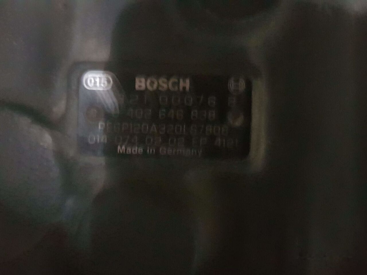 Mercedes-Benz ATEGO,ACTROS truck - Fuel pump for Truck: picture 4 Mercedes-Benz ATEGO,ACTROS truck - Fuel pump for Truck: picture 4