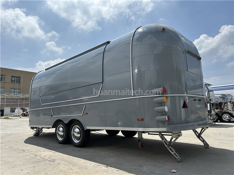 Burger Food Truck Grey Airstream Food Trailer=,Coffee Trailer - Vending trailer: picture 2 Burger Food Truck Grey Airstream Food Trailer=,Coffee Trailer - Vending trailer: picture 2