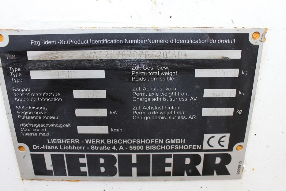 Liebherr L 507 - Frame/ Chassis for Construction machinery: picture 5 Liebherr L 507 - Frame/ Chassis for Construction machinery: picture 5