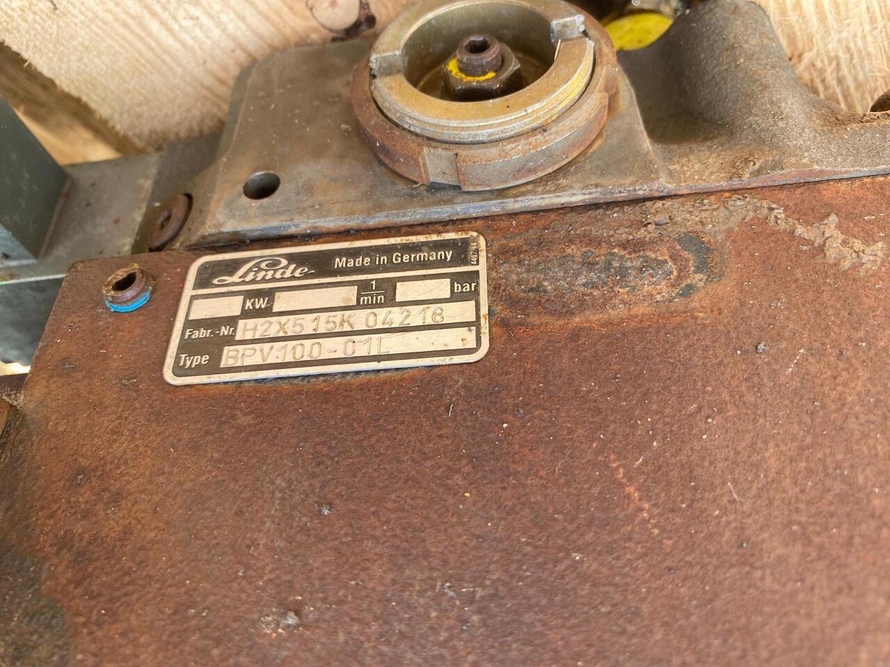 Liebherr Linde BPV 100 aus PR 732 - Hydraulic pump for Construction machinery: picture 3 Liebherr Linde BPV 100 aus PR 732 - Hydraulic pump for Construction machinery: picture 3