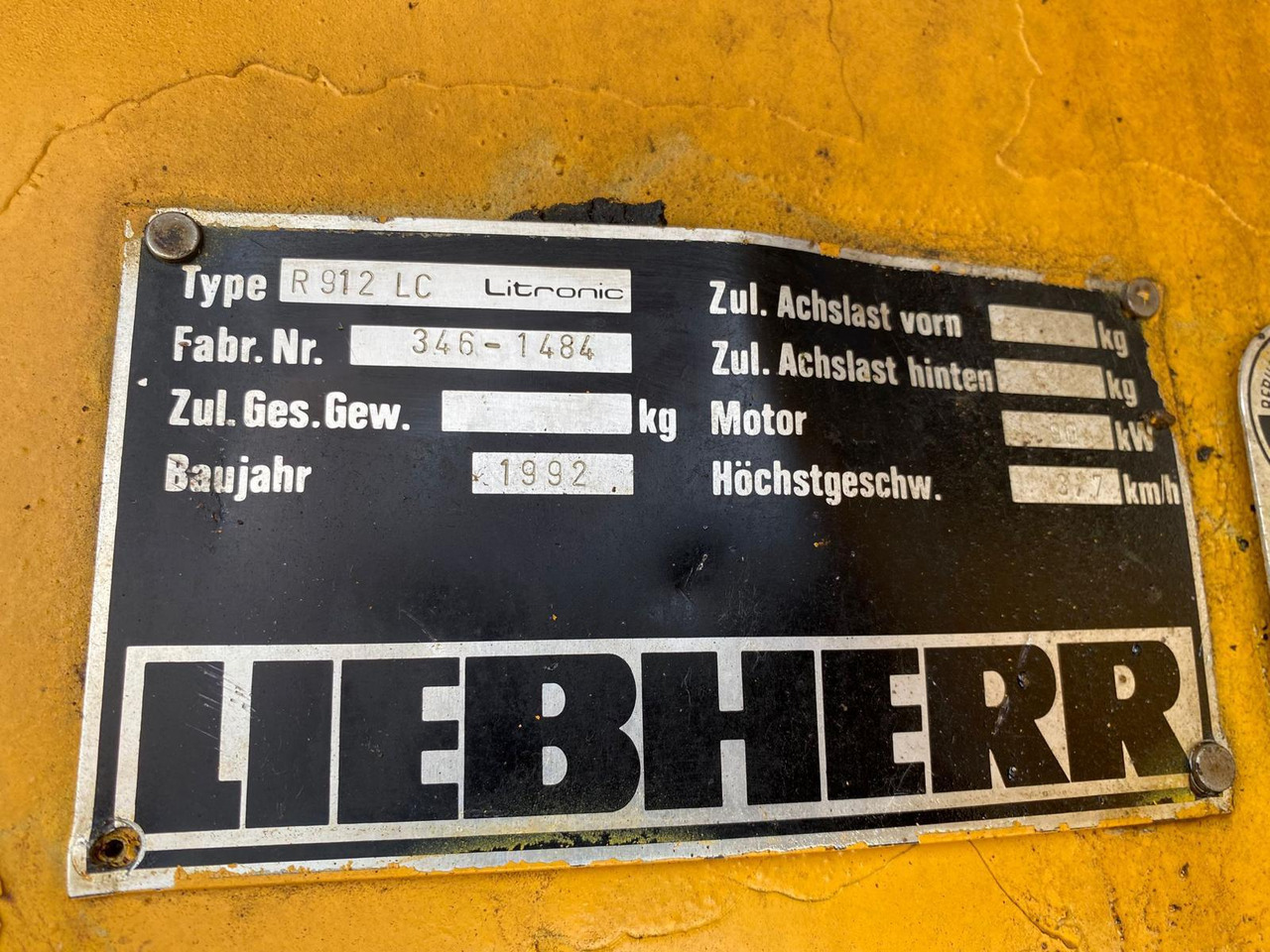 Crawler excavator Liebherr R 912 LIT: picture 10