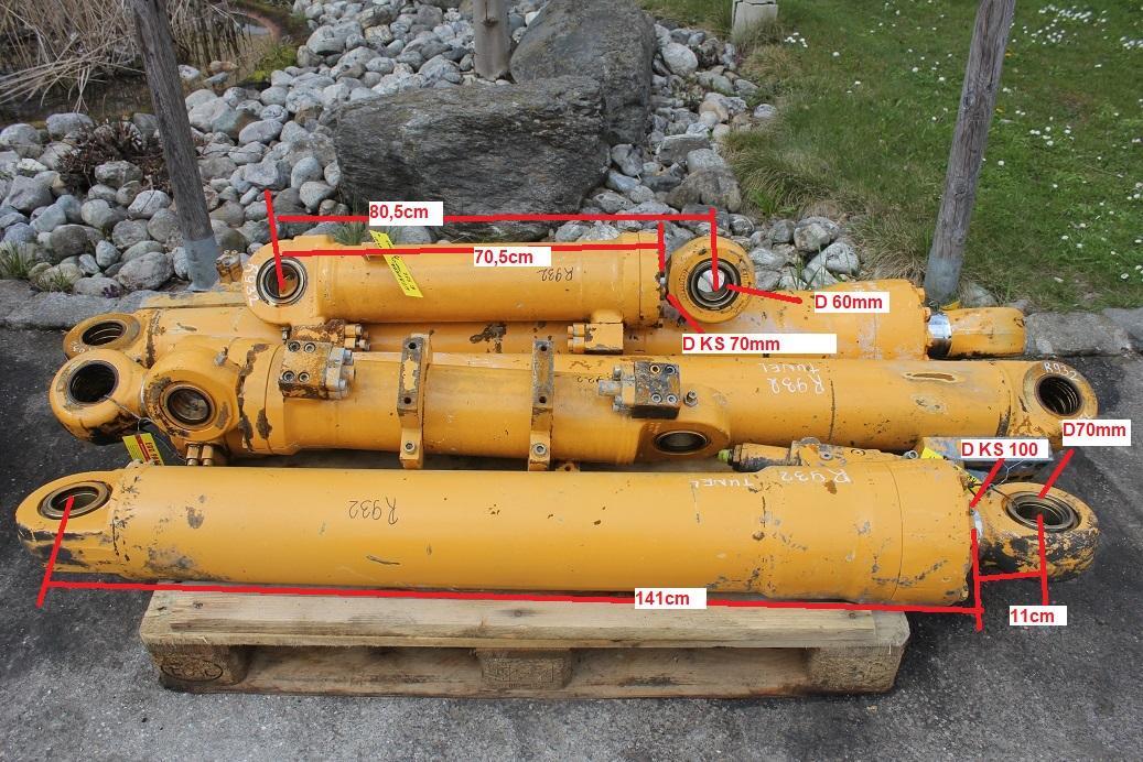 Liebherr R 932 LIT Tunnel - Hydraulic cylinder for Construction machinery: picture 1 Liebherr R 932 LIT Tunnel - Hydraulic cylinder for Construction machinery: picture 1