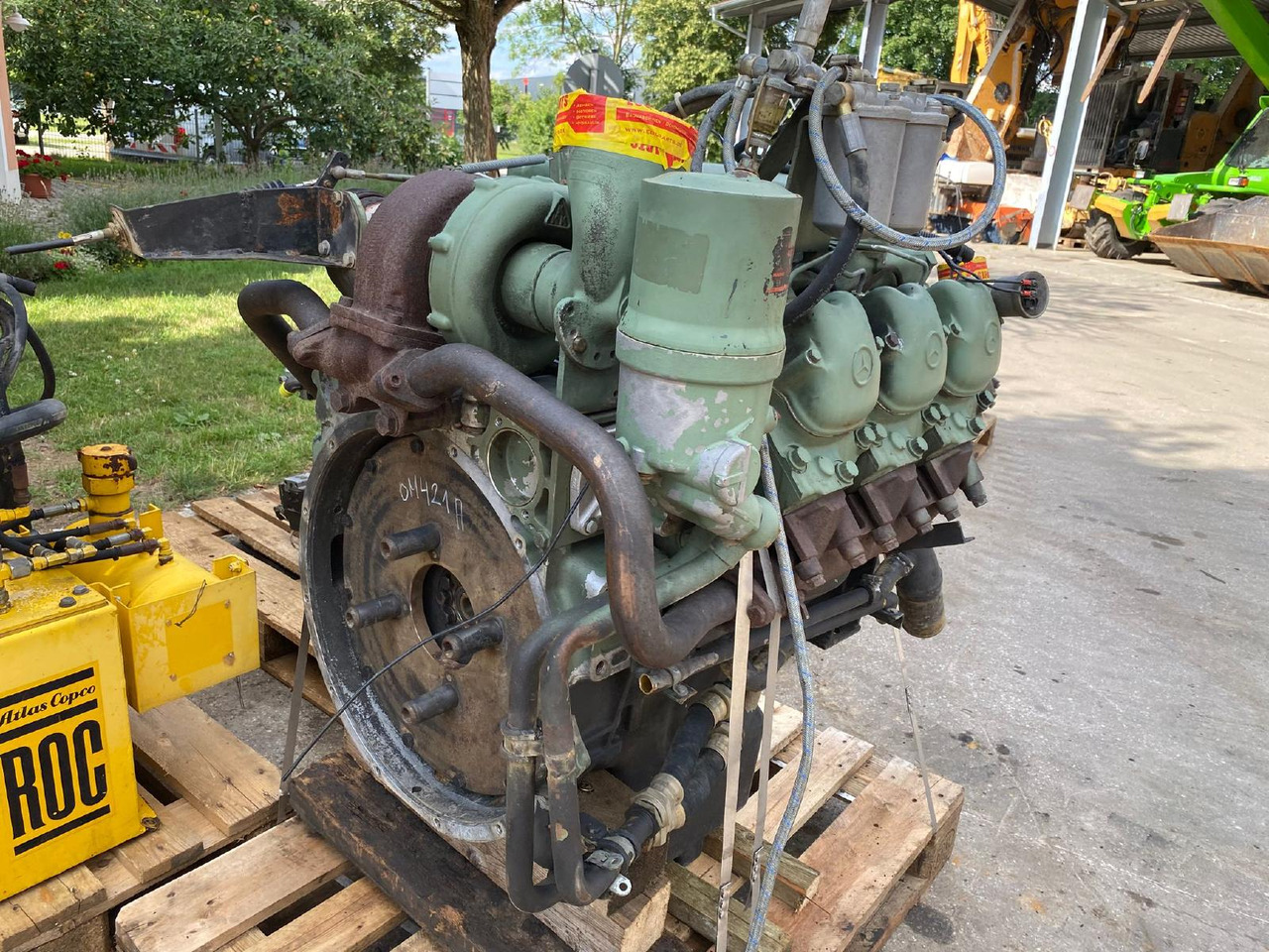 Engine for Construction machinery Mercedes Benz OM 421 aus PB 240: picture 6 Engine for Construction machinery Mercedes Benz OM 421 aus PB 240: picture 6