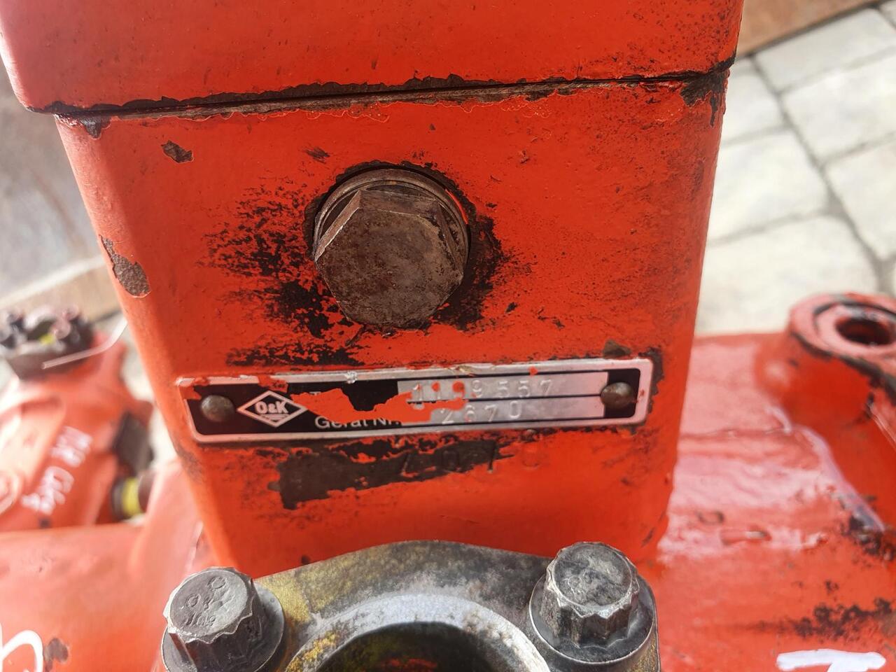 Hydraulic valve for Wheel excavator O&K MH City: picture 6