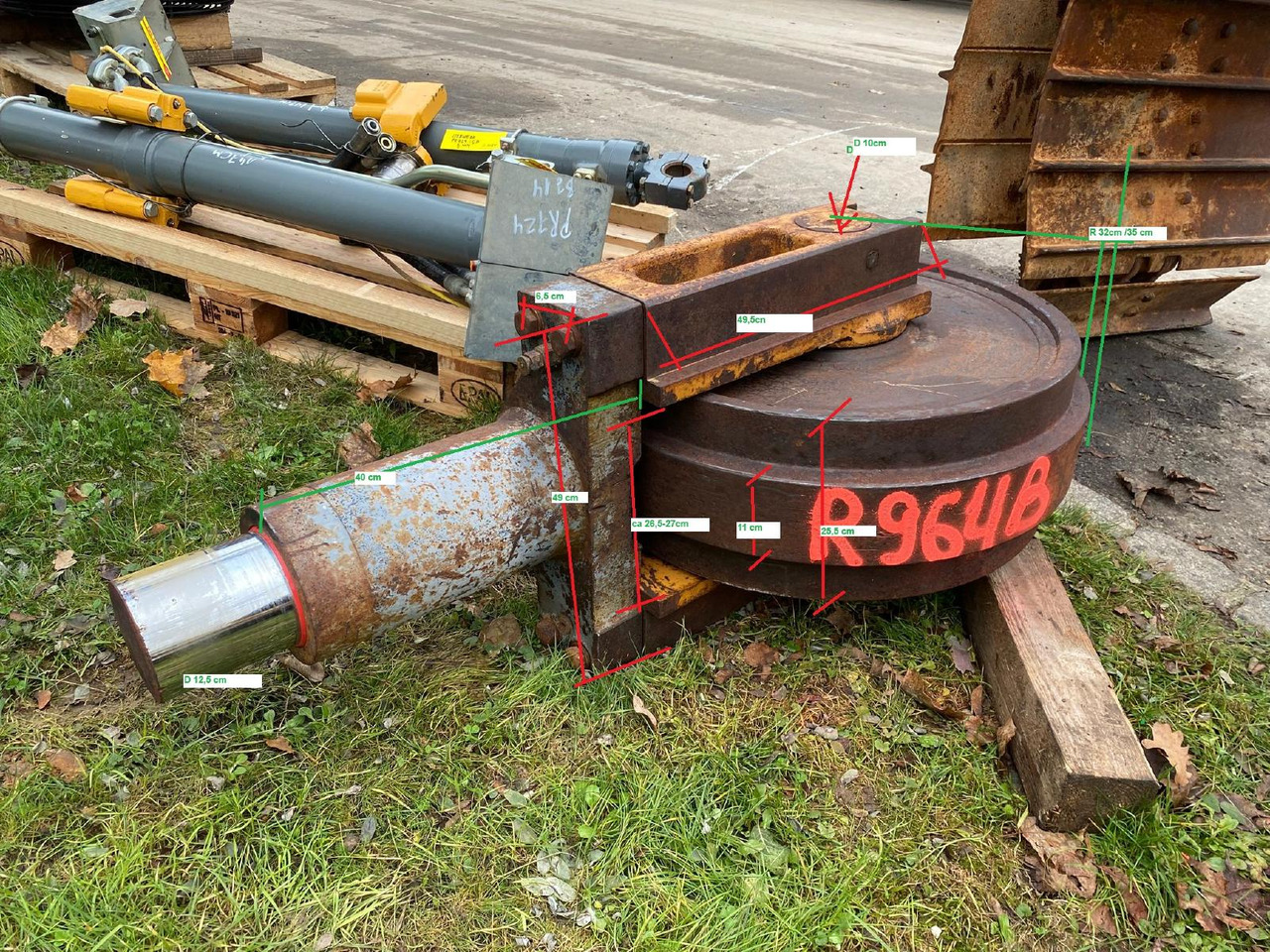 Liebherr R 964 B LIT - Spare parts for Crawler excavator: picture 2 Liebherr R 964 B LIT - Spare parts for Crawler excavator: picture 2