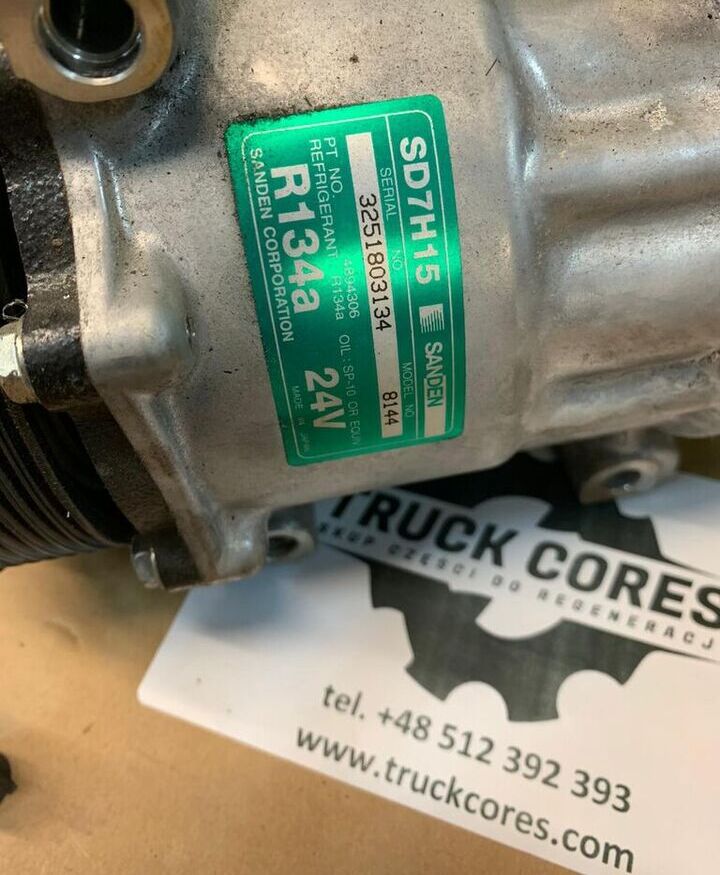 Sanden Model 8144 R134A 24V SD7H15 - A/C compressor for Truck: picture 2 Sanden Model 8144 R134A 24V SD7H15 - A/C compressor for Truck: picture 2