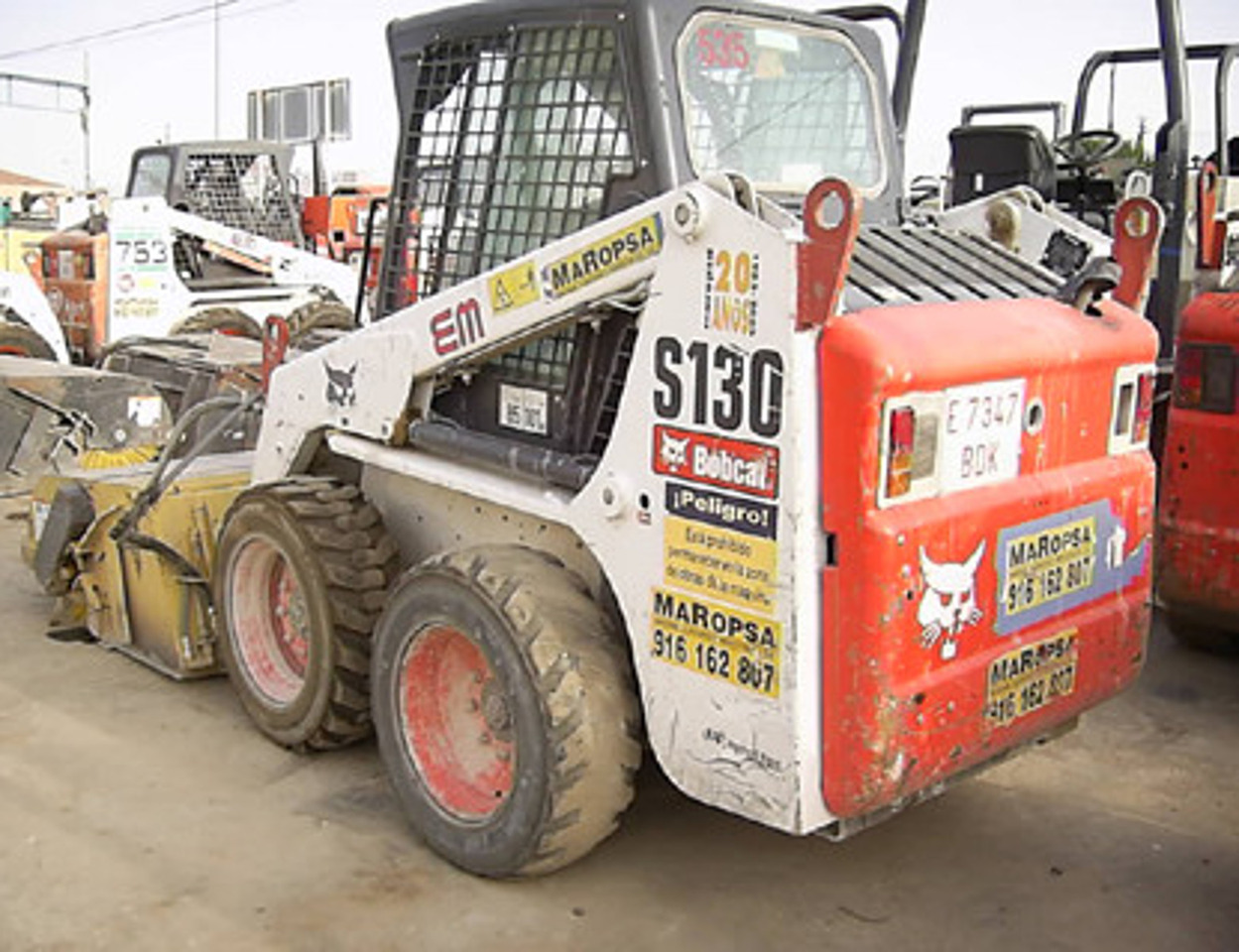 Minicargadora Bobcat S130 - Skid steer loader: picture 1 Minicargadora Bobcat S130 - Skid steer loader: picture 1