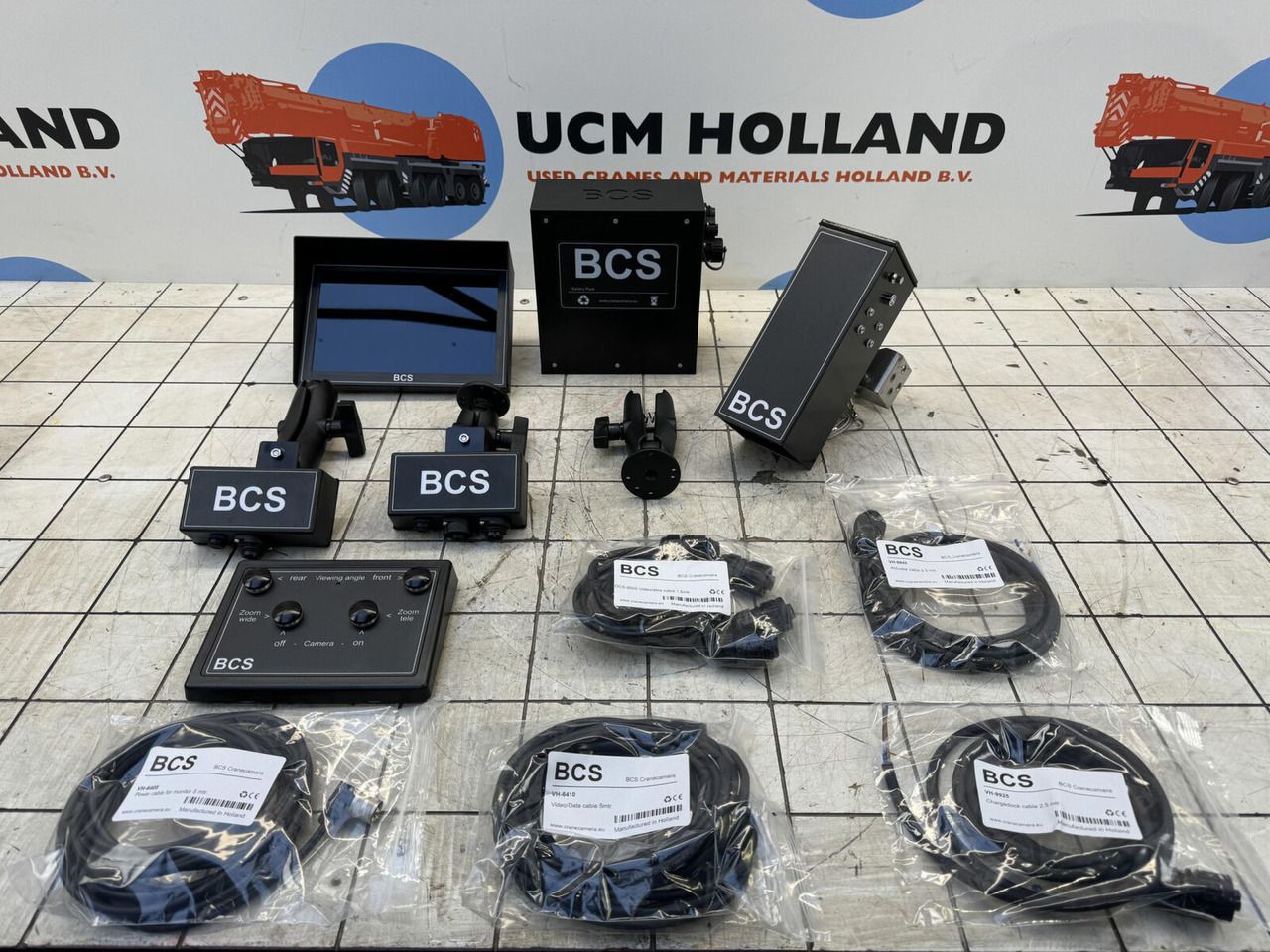 BCS VH-4010-10 set new - Electrical system for Tower crane: picture 1 BCS VH-4010-10 set new - Electrical system for Tower crane: picture 1
