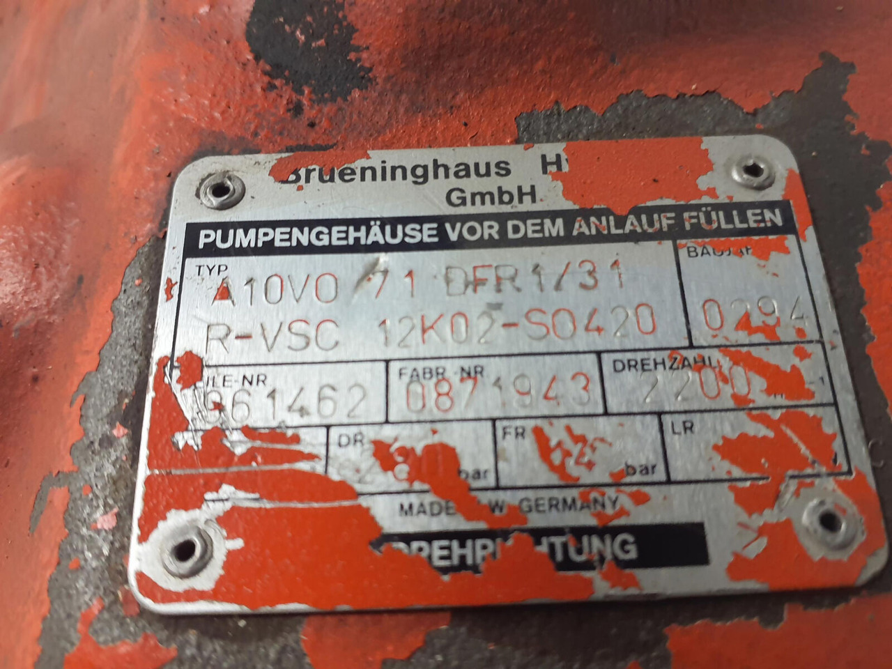 CT Compack Truck CT2 pump - Hydraulic pump for Crane: picture 5 CT Compack Truck CT2 pump - Hydraulic pump for Crane: picture 5