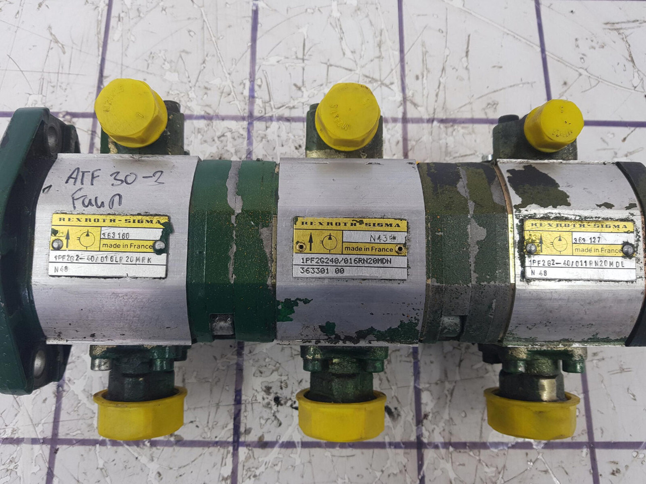 FAUN ATF 30-2 3 way gear pump - Hydraulic pump for Crane: picture 5 FAUN ATF 30-2 3 way gear pump - Hydraulic pump for Crane: picture 5