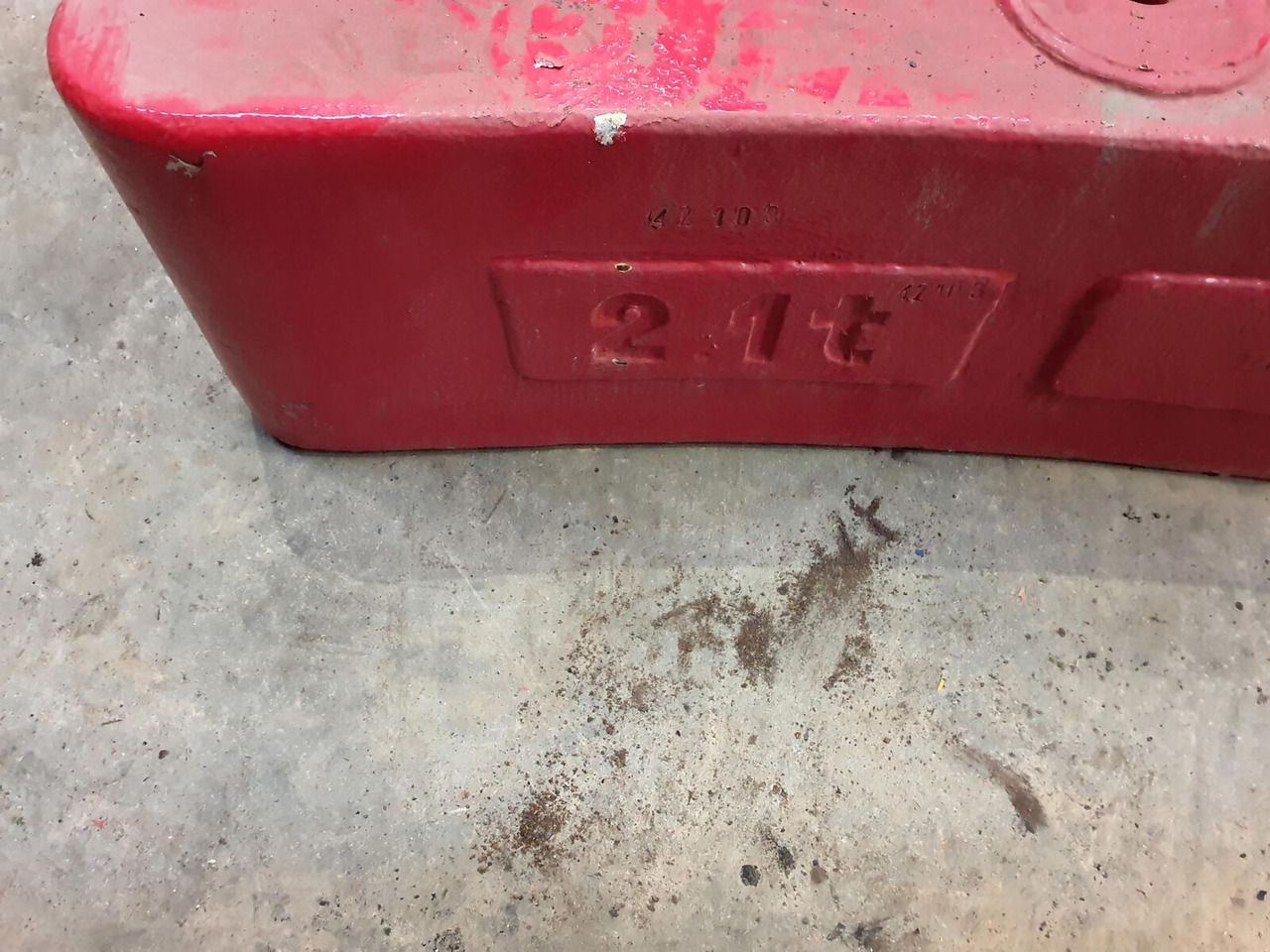 FAUN ATF 50G-3 counterweight 2,1 ton - Counterweight for Mobile crane: picture 5 FAUN ATF 50G-3 counterweight 2,1 ton - Counterweight for Mobile crane: picture 5