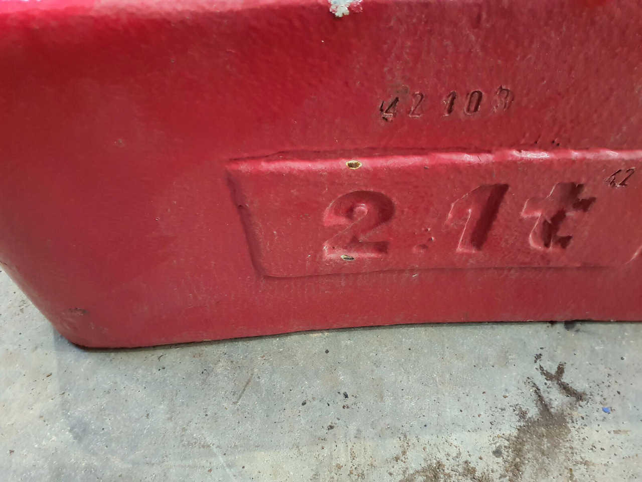 Counterweight for Mobile crane FAUN ATF 50G-3 counterweight 2,1 ton: picture 6