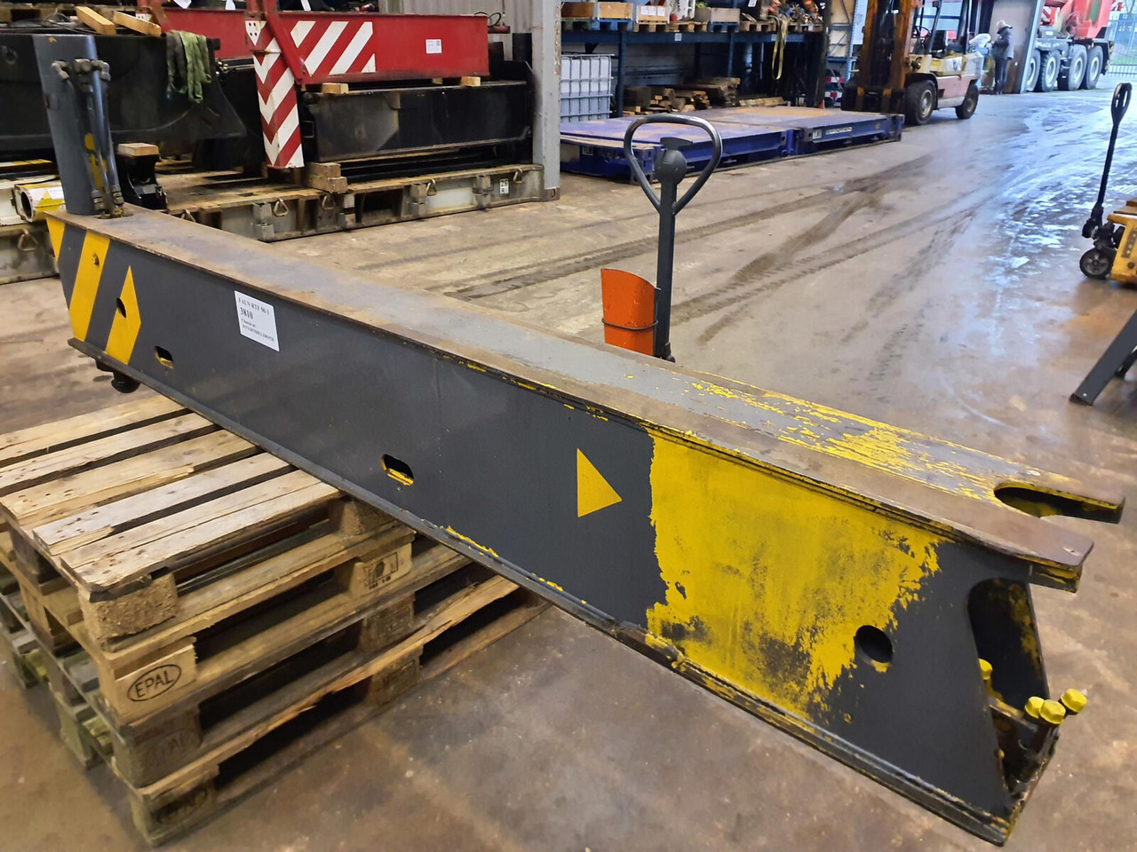 FAUN RTF 50-3 outrigger beam front complete - Suspension for Mobile crane: picture 3 FAUN RTF 50-3 outrigger beam front complete - Suspension for Mobile crane: picture 3