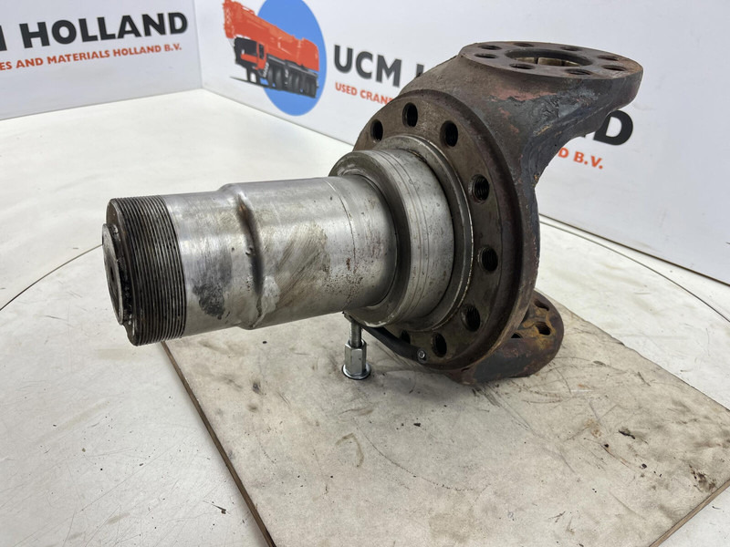Gottwald Steering knuckle 12 holes axle 3 - Steering knuckle for Crane: picture 1 Gottwald Steering knuckle 12 holes axle 3 - Steering knuckle for Crane: picture 1