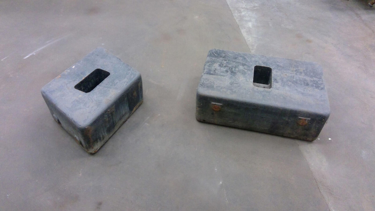 Krupp 70 GMT counterweight - Counterweight for Mobile crane: picture 1 Krupp 70 GMT counterweight - Counterweight for Mobile crane: picture 1