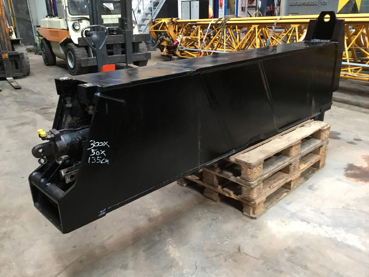 Suspension for Mobile crane Krupp KMK 6200 sliding beam complete rear: picture 6