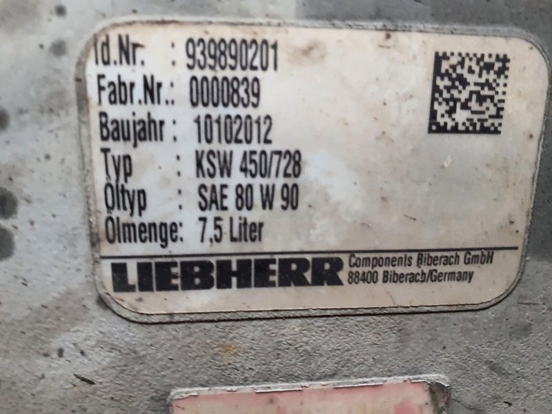 Liebherr LR 1160 COMPACT ROPE WINCH - Loader crane: picture 5 Liebherr LR 1160 COMPACT ROPE WINCH - Loader crane: picture 5