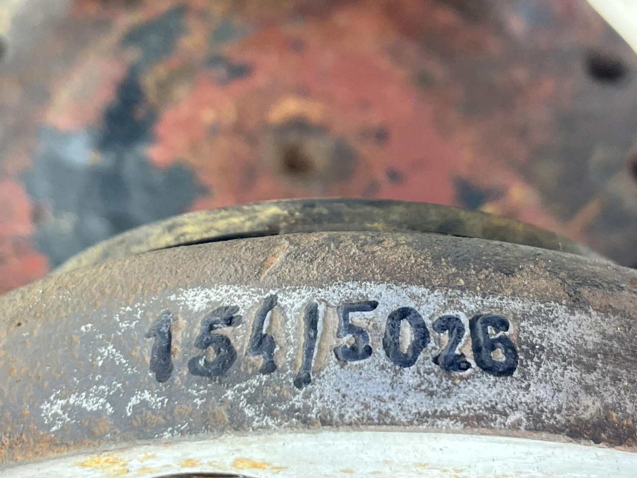 Steering knuckle for Mobile crane Liebherr LT 1090 Steering knuckle 16 holes: picture 11