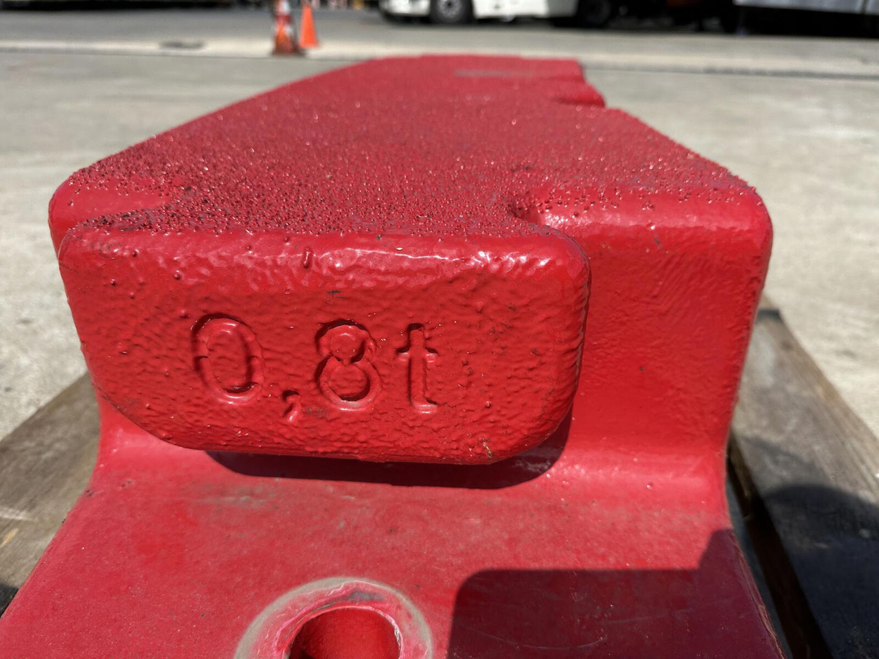 Liebherr LTM 1150-5.3 counterweight 0,8 ton - Counterweight for Mobile crane: picture 5 Liebherr LTM 1150-5.3 counterweight 0,8 ton - Counterweight for Mobile crane: picture 5