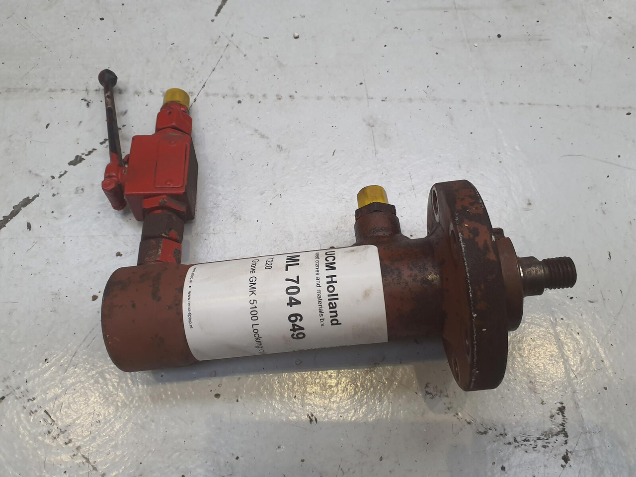 Grove GMK 5100 Locking cylinder - Spare parts for Crane: picture 2 Grove GMK 5100 Locking cylinder - Spare parts for Crane: picture 2