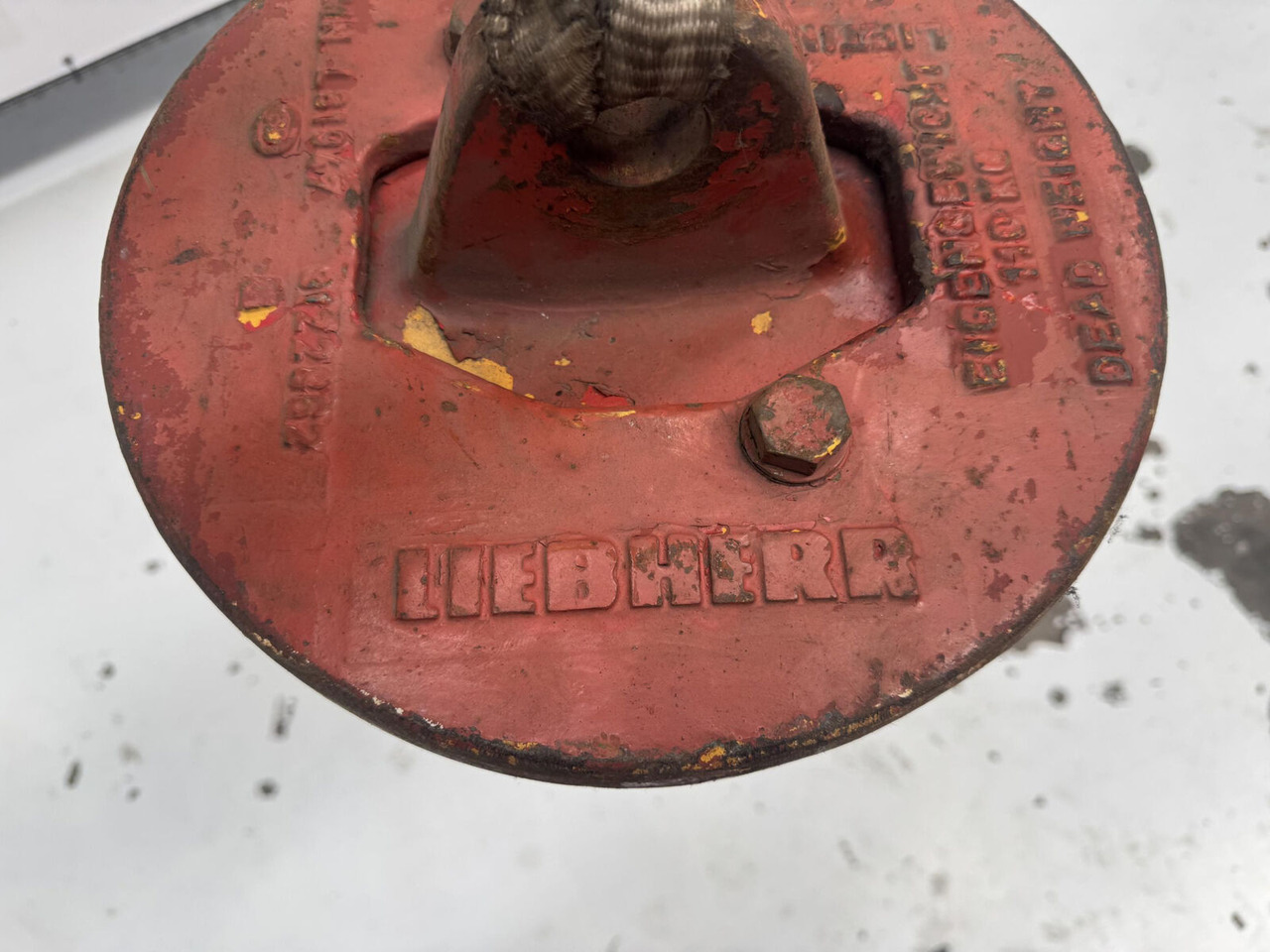 Liebherr Hookball 4,5 Ton - Spare parts for Crane: picture 5 Liebherr Hookball 4,5 Ton - Spare parts for Crane: picture 5
