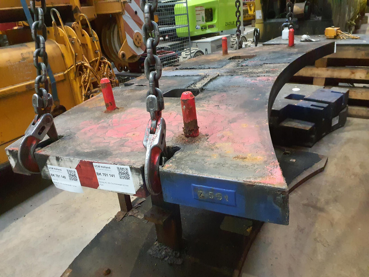 Terex AC 205 Counterweight 2,55 ton - Counterweight for Mobile crane: picture 2 Terex AC 205 Counterweight 2,55 ton - Counterweight for Mobile crane: picture 2