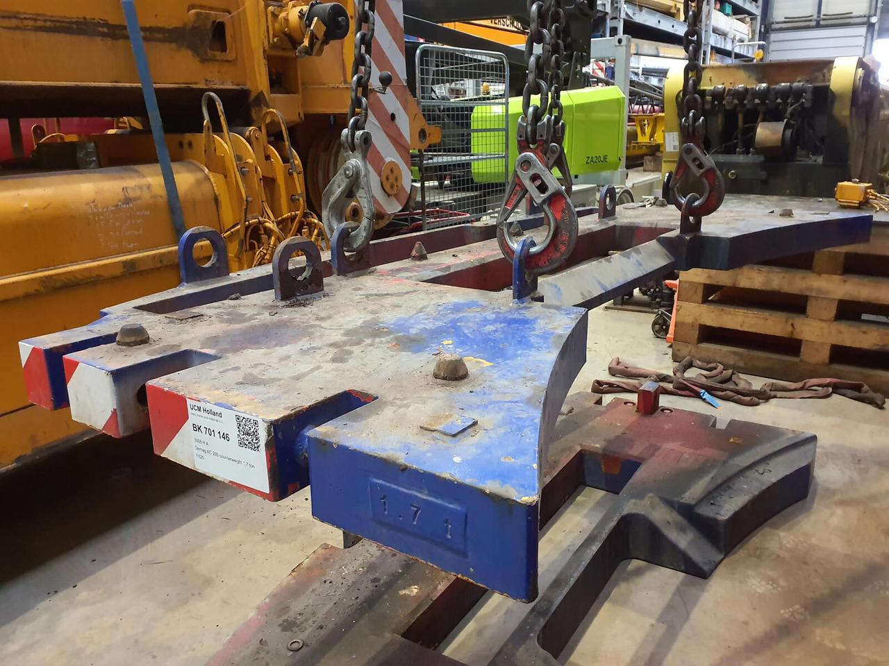 Terex AC 205 counterweight 1,7 ton - Counterweight for Mobile crane: picture 4 Terex AC 205 counterweight 1,7 ton - Counterweight for Mobile crane: picture 4
