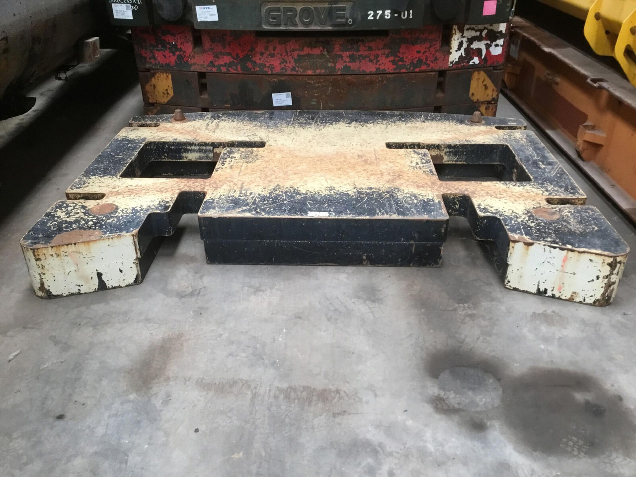 Terex AC 350-1 counterweight 10 ton - Counterweight for Mobile crane: picture 3 Terex AC 350-1 counterweight 10 ton - Counterweight for Mobile crane: picture 3