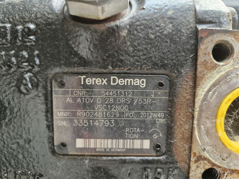 Terex Terex Challenger 3160 Variable pump ass - Hydraulic pump for Crane: picture 5 Terex Terex Challenger 3160 Variable pump ass - Hydraulic pump for Crane: picture 5