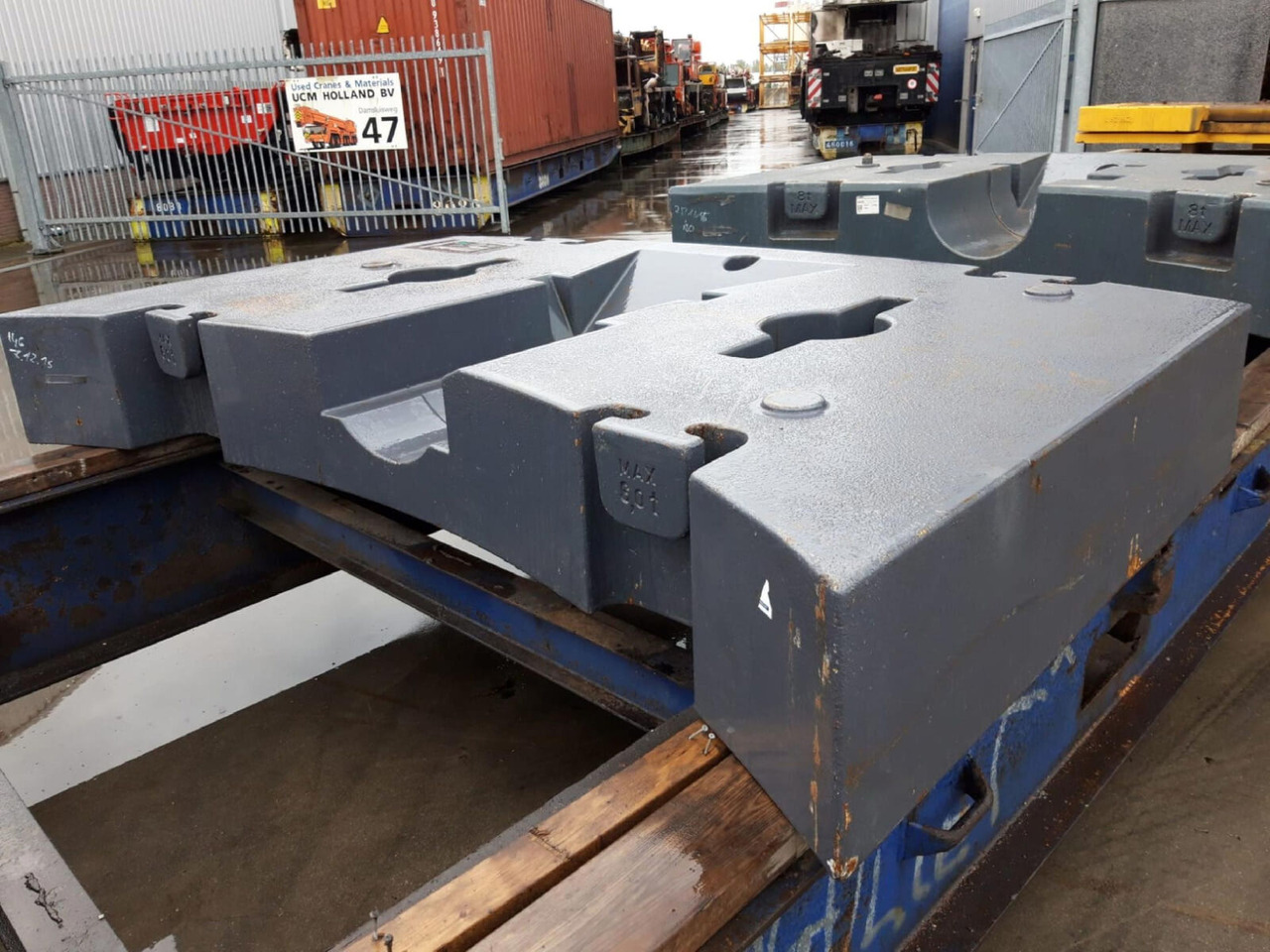 Terex Terex explorer 5600 counterweight 9,7 ton - Counterweight for Mobile crane: picture 3 Terex Terex explorer 5600 counterweight 9,7 ton - Counterweight for Mobile crane: picture 3