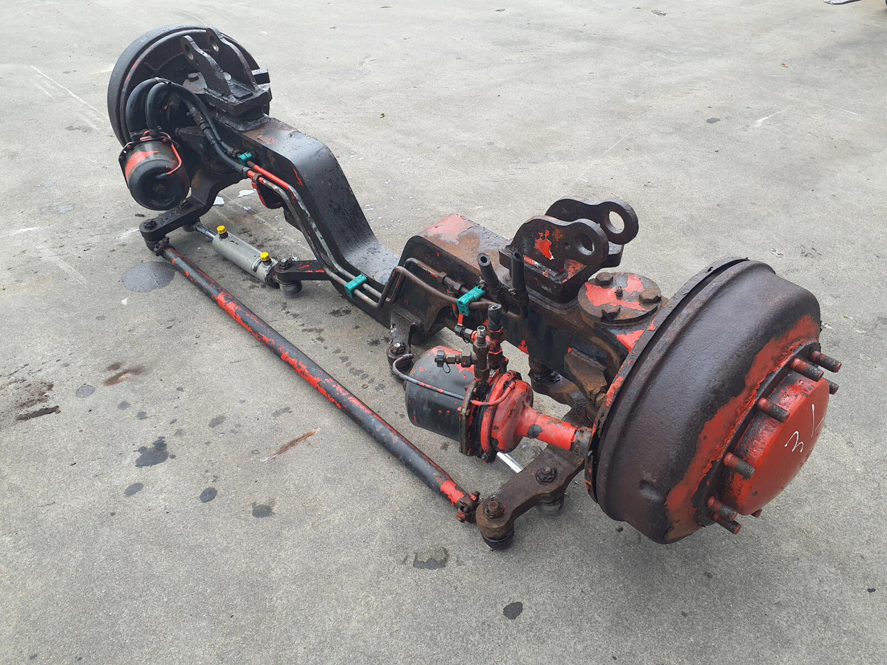 Weber LTM 1050 axle 3 - Axle and parts for Mobile crane: picture 1 Weber LTM 1050 axle 3 - Axle and parts for Mobile crane: picture 1