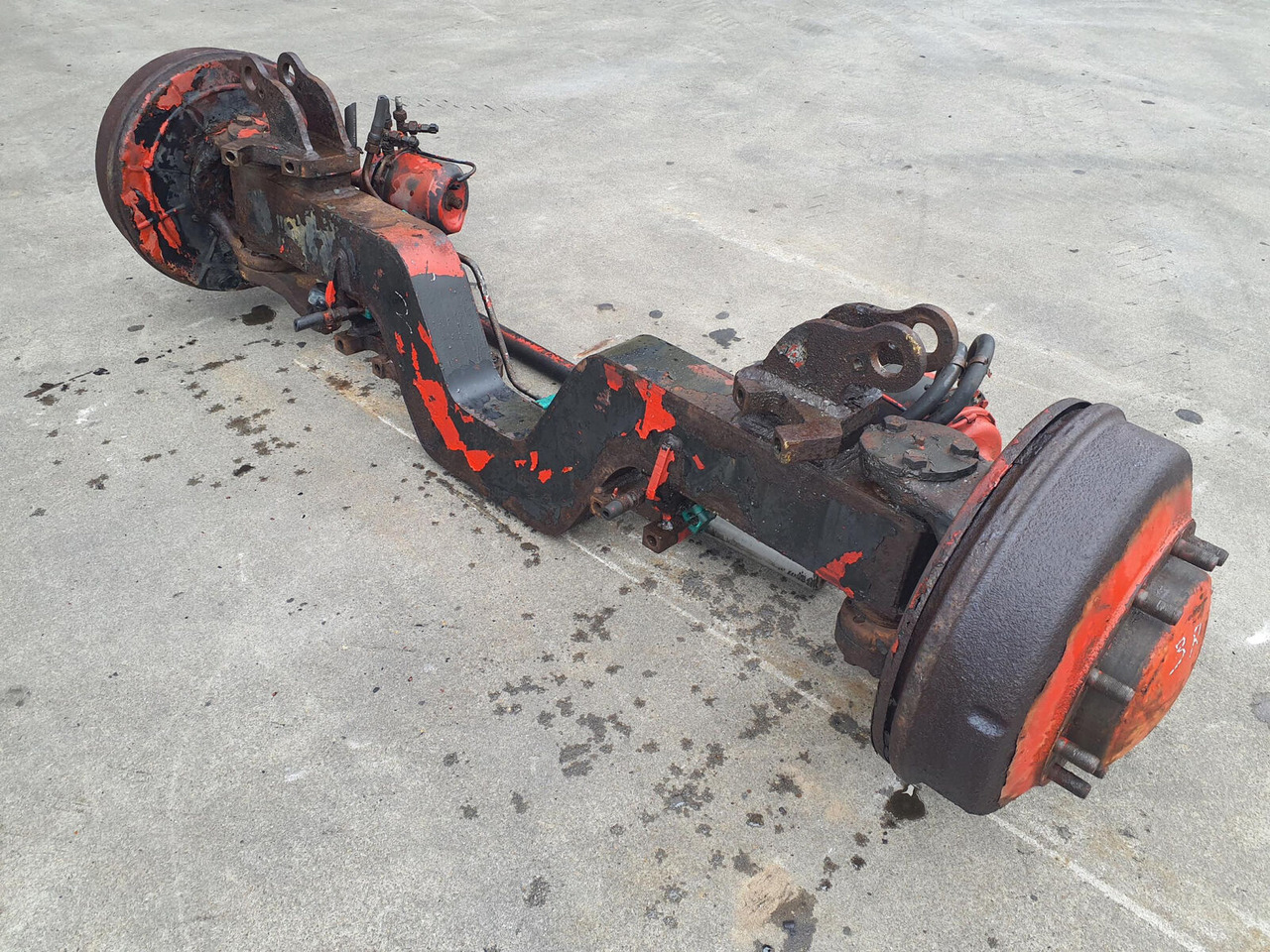 Weber LTM 1050 axle 3 - Axle and parts for Mobile crane: picture 3 Weber LTM 1050 axle 3 - Axle and parts for Mobile crane: picture 3