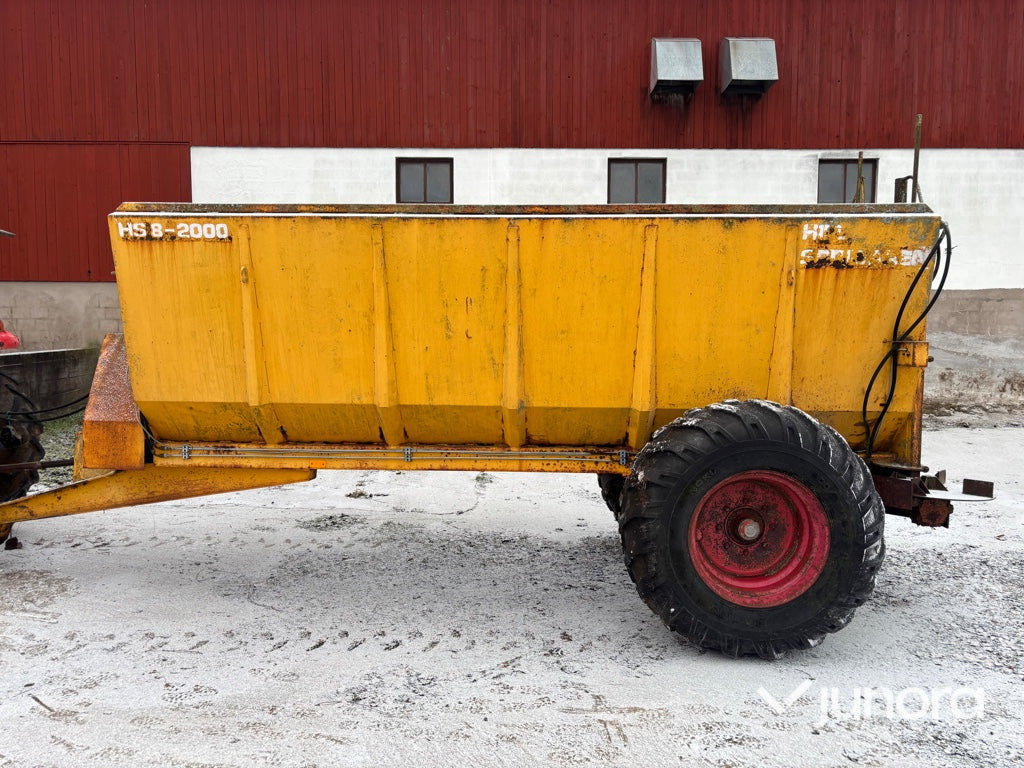 Gödselspridare - Hillspridaren HS8-2000 - Manure spreader: picture 4 Gödselspridare - Hillspridaren HS8-2000 - Manure spreader: picture 4