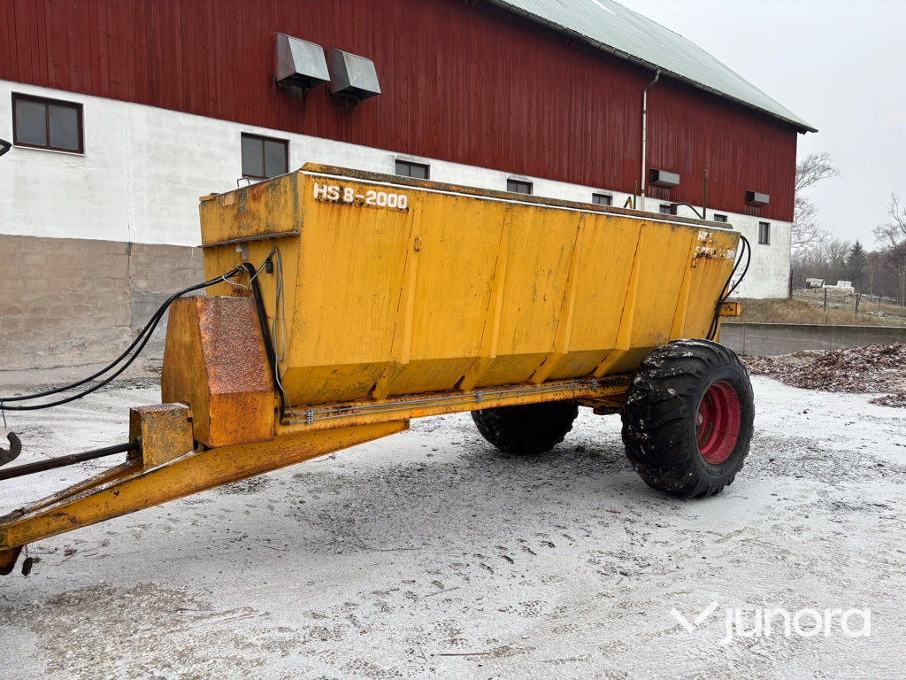 Gödselspridare - Hillspridaren HS8-2000 - Manure spreader: picture 3 Gödselspridare - Hillspridaren HS8-2000 - Manure spreader: picture 3