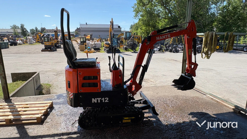 Mini excavator Grävmaskin Nante NT12 1 ton: picture 7