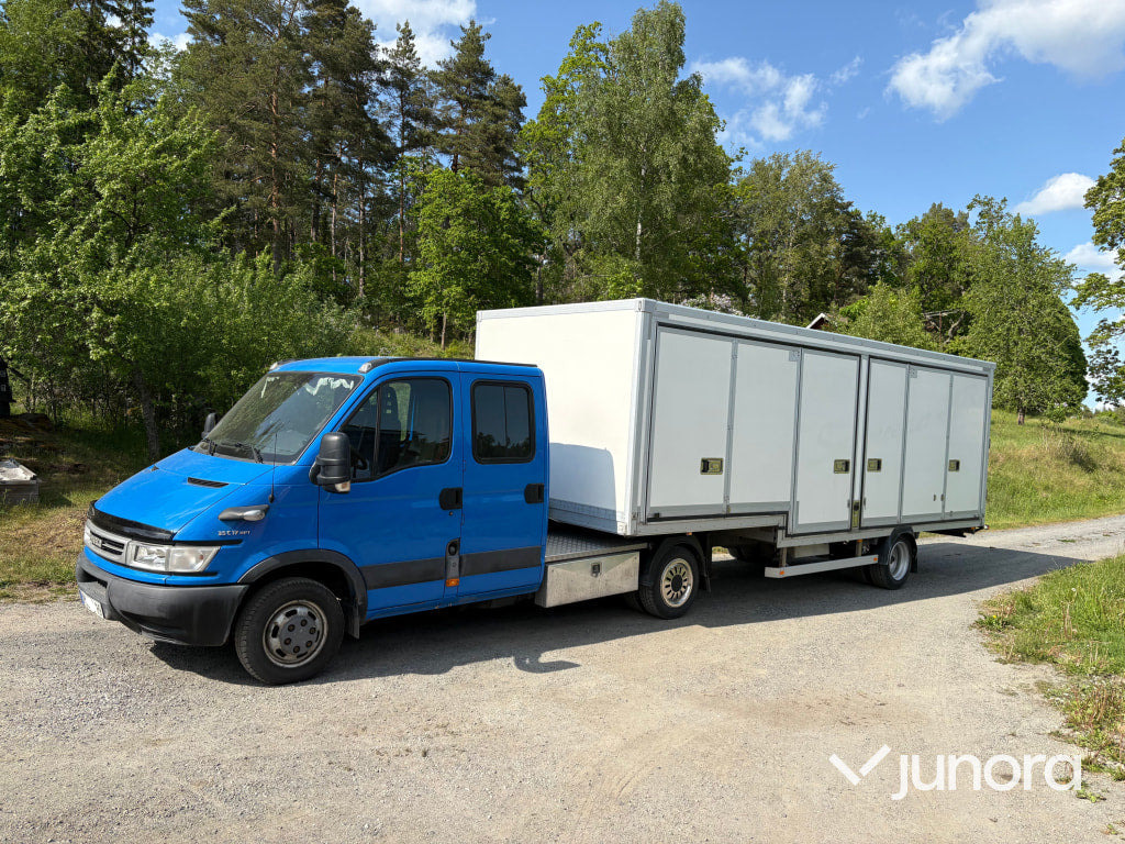 Iveco Daily lastbil inkl. trailer - Mini artic tractor unit, Combi van: picture 2 Iveco Daily lastbil inkl. trailer - Mini artic tractor unit, Combi van: picture 2
