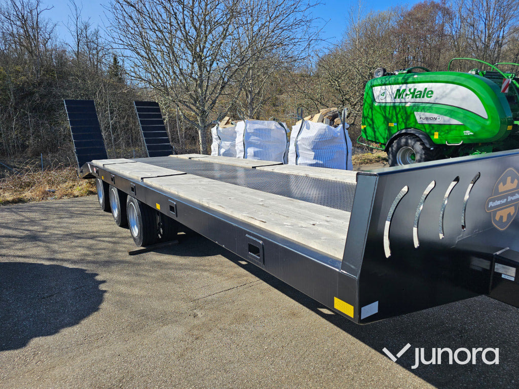 Maskintrailer Palmse 23 ton - Autotransporter semi-trailer: picture 1 Maskintrailer Palmse 23 ton - Autotransporter semi-trailer: picture 1