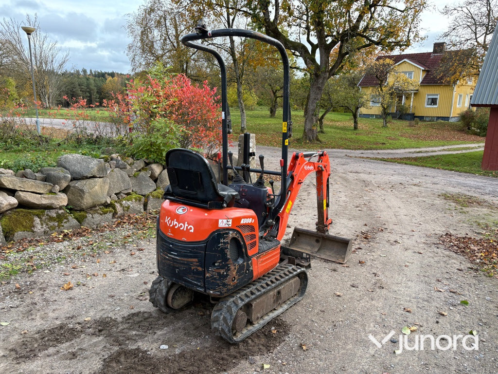 Minigrävare - Kubota, K008-3 - Mini excavator: picture 5 Minigrävare - Kubota, K008-3 - Mini excavator: picture 5