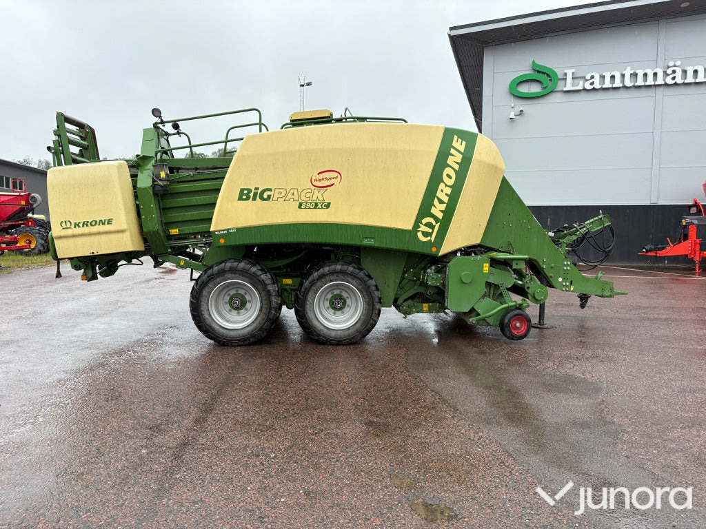 Rundbalspress Krone BIGPACK 890 - Self-loading wagon: picture 4 Rundbalspress Krone BIGPACK 890 - Self-loading wagon: picture 4